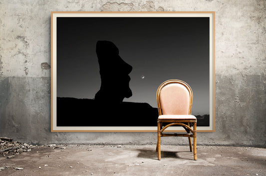 Vigía Nocturno Tongariki Rapa Nui - Foto de Cote Baeza