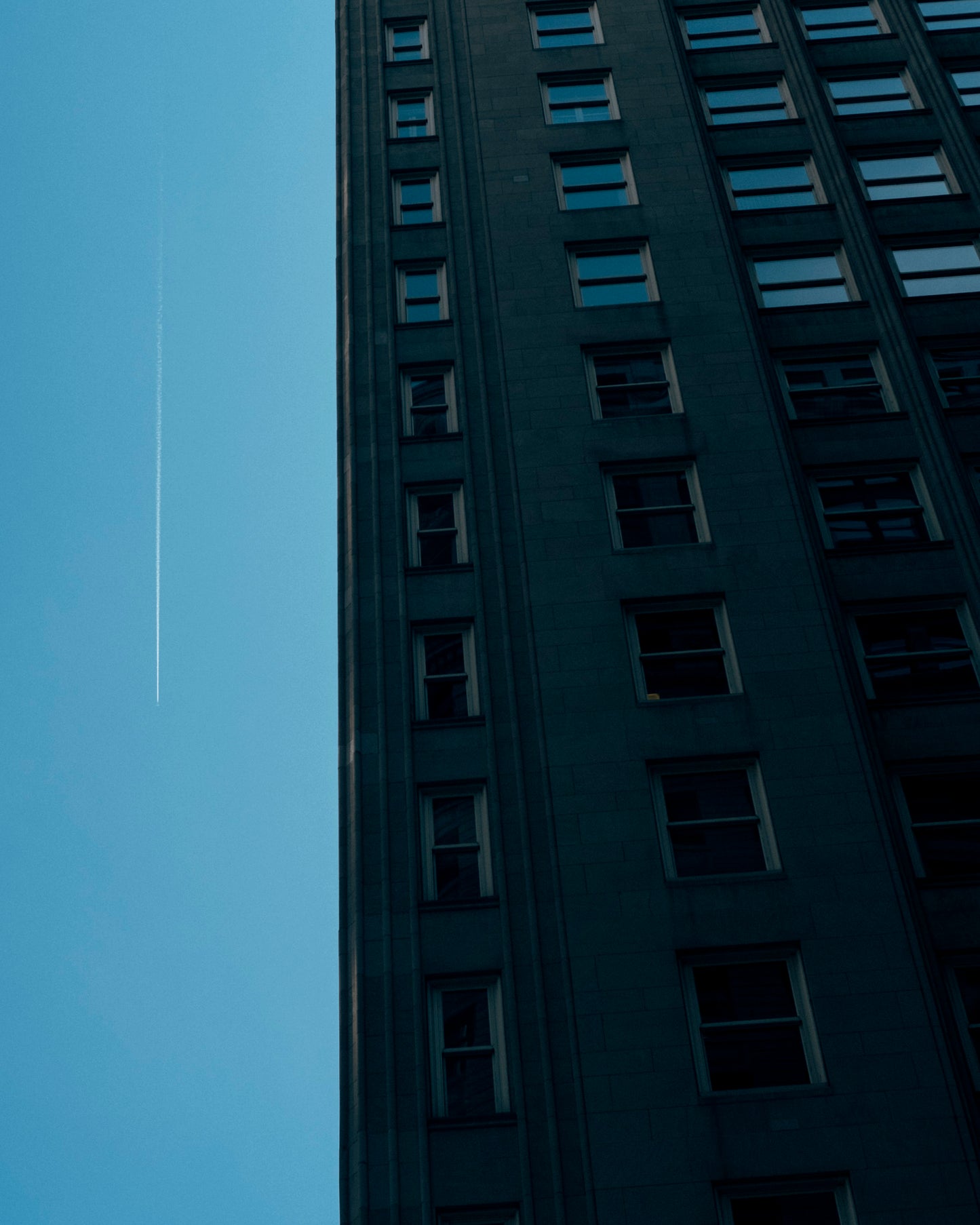 Avión vs edificio - Foto de Pablo Wilson L.