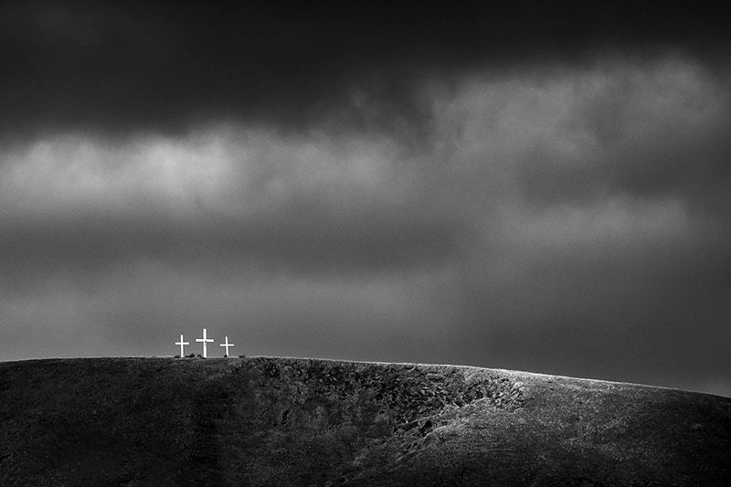 Cerro Tres Cruces Rapa Nui - Foto de Cote Baeza