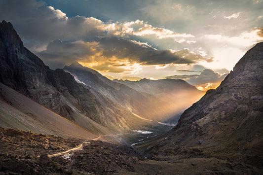 Alto Maipo al atardecer - Foto de Andel Paulmann M.