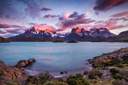 Amanecer en Lago Pehoé - Foto de Andel Paulmann M.