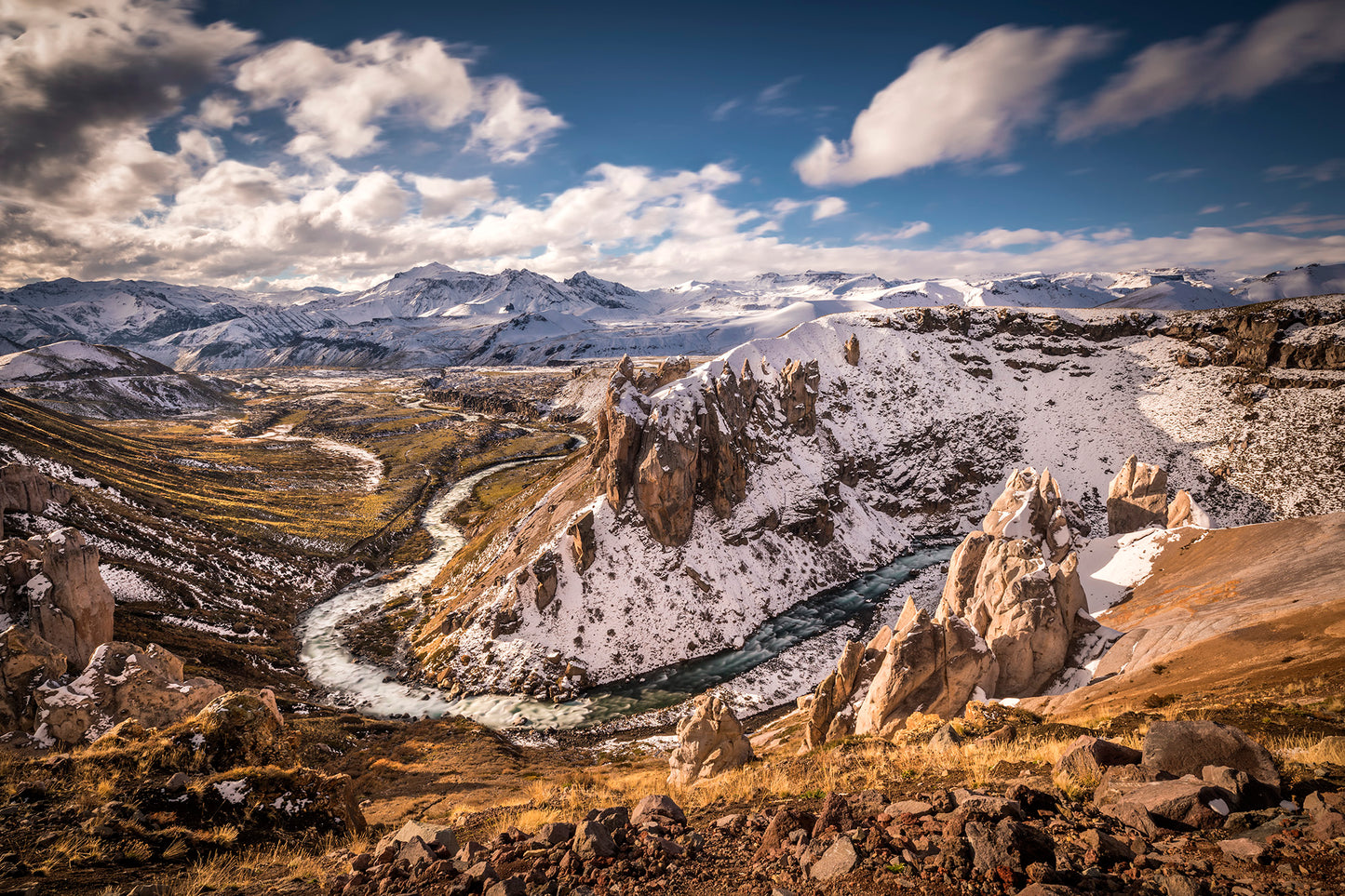 Monjes Blancos y río Maule - Fotos de Andel Paulmann M