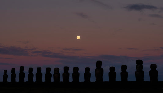 Ahí Tongariki Rapa Nui - Foto de Guy Wenborne H.