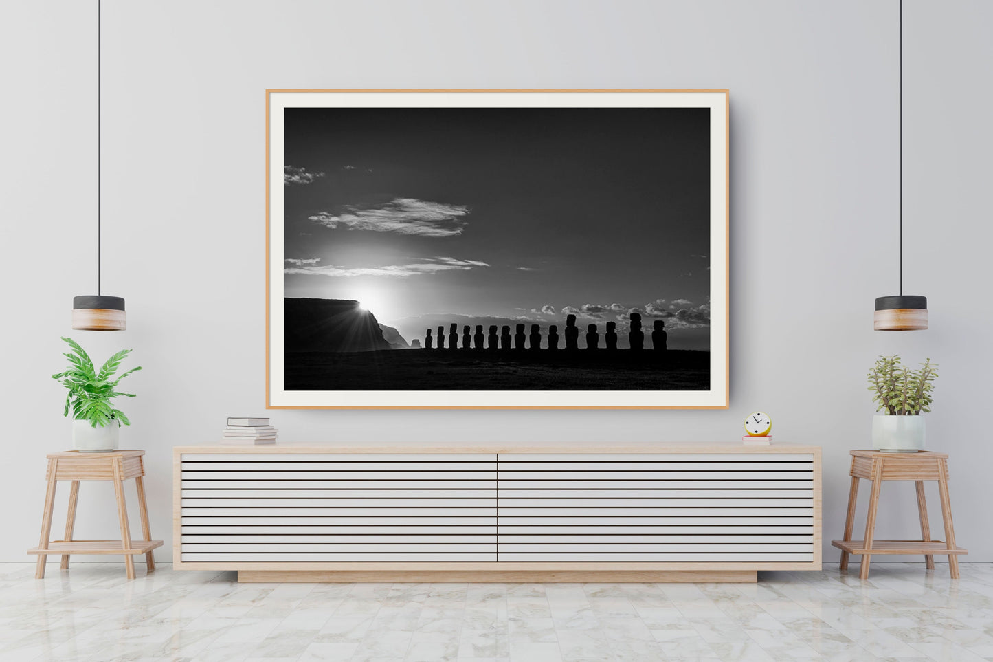 Amanecer en Tongariki Rapa Nui - Foto de Cote Baeza
