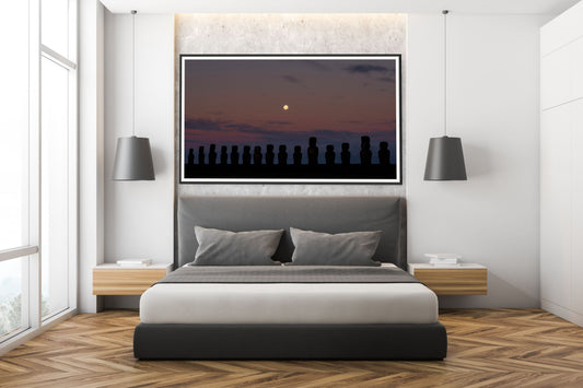 Ahí Tongariki Rapa Nui - Foto de Guy Wenborne H.