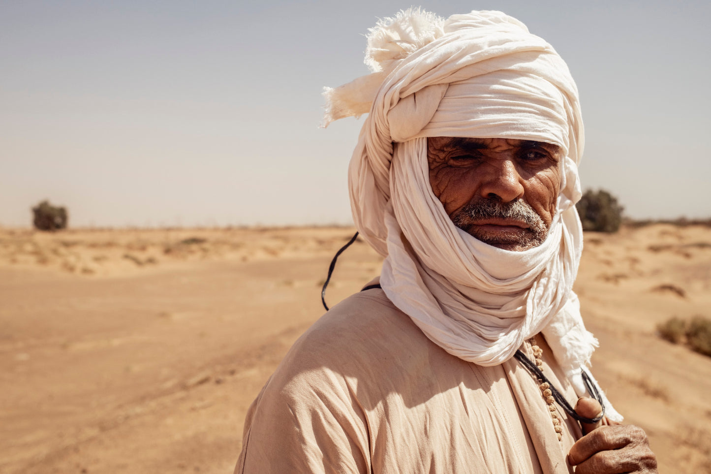 Turbante en el desierto - Foto de Pablo Wilson L.